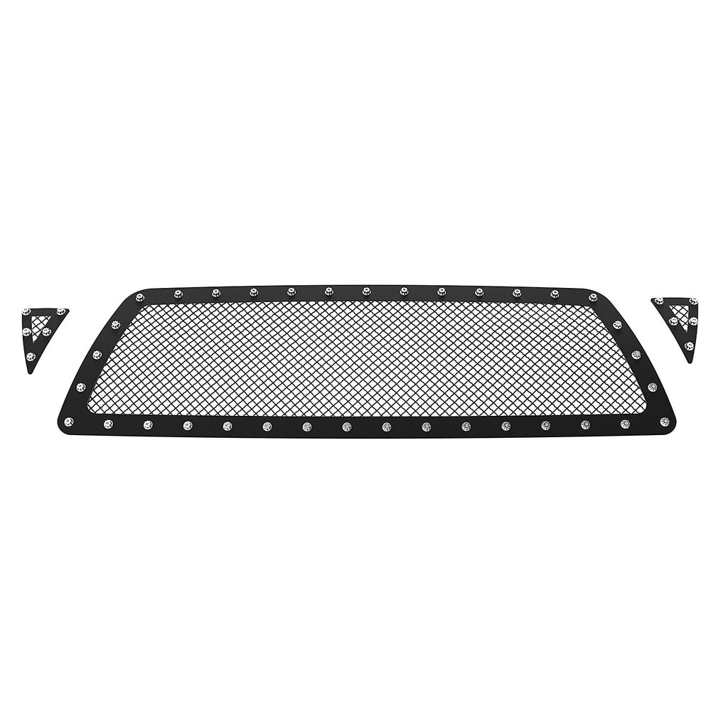 Upper Black Mesh Rivet Grille Insert for Toyota Tacoma (2005-2010)