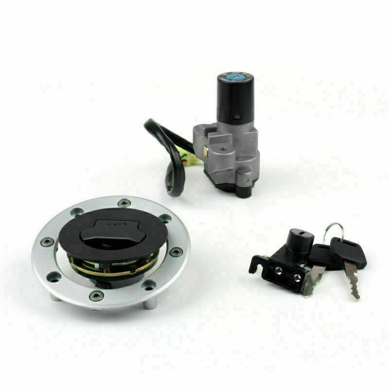 Ignition Switch Lock & Fuel Gas Cap Key Set for Suzuki GSF250 GSF400 (T9)