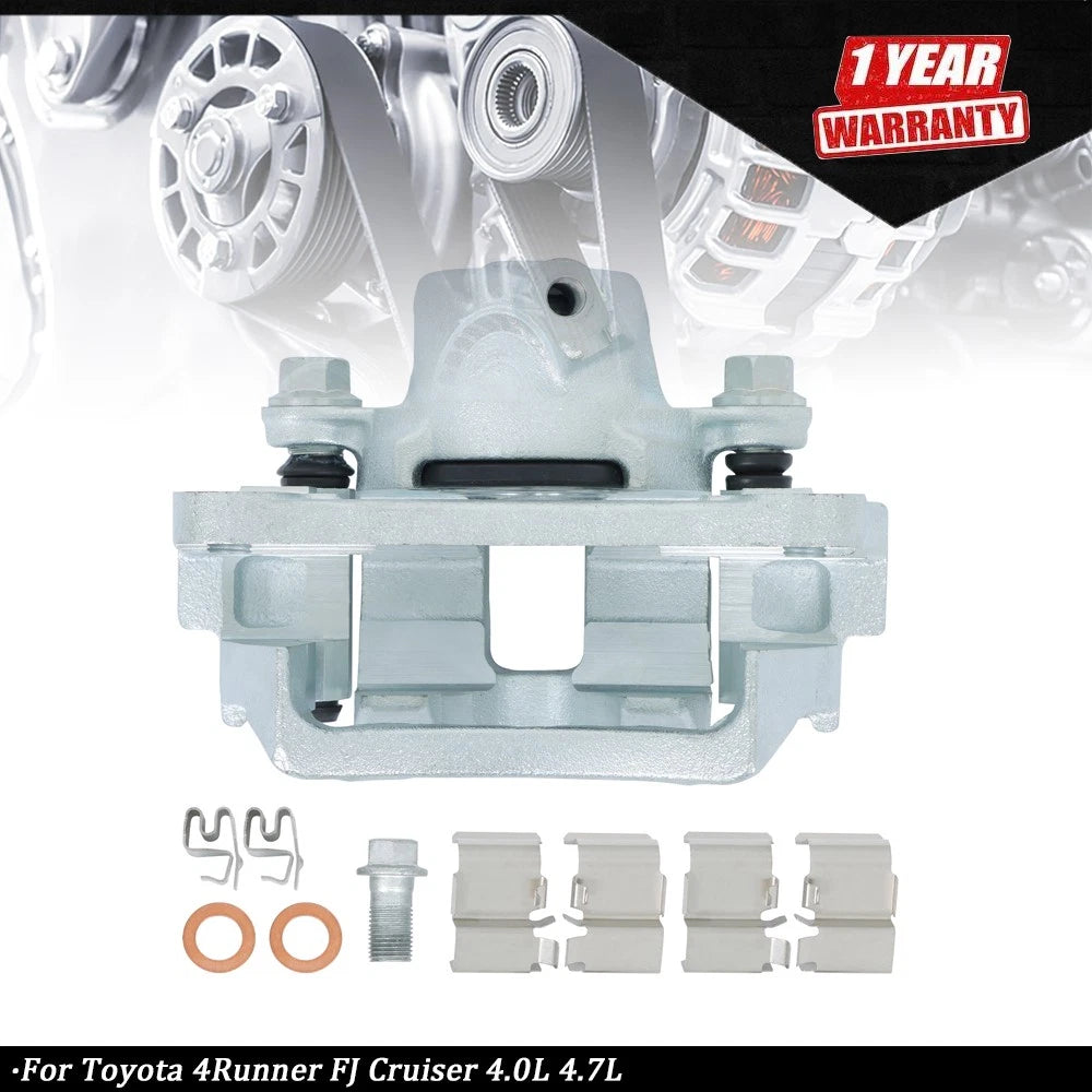 Disc Brake Caliper with Bracket for Toyota 4Runner FJ Cruiser (2003–2023)