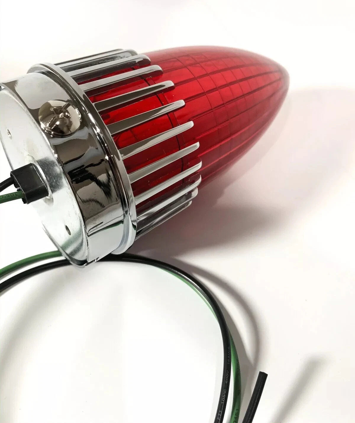 Tail Light Assembly Pair for 1959 Cadillac DeVille Right Left Red Lens