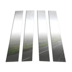 Diamond Grade 4pc Stainless Steel Pillar Post Covers for 2010-2017 GMC Terrain