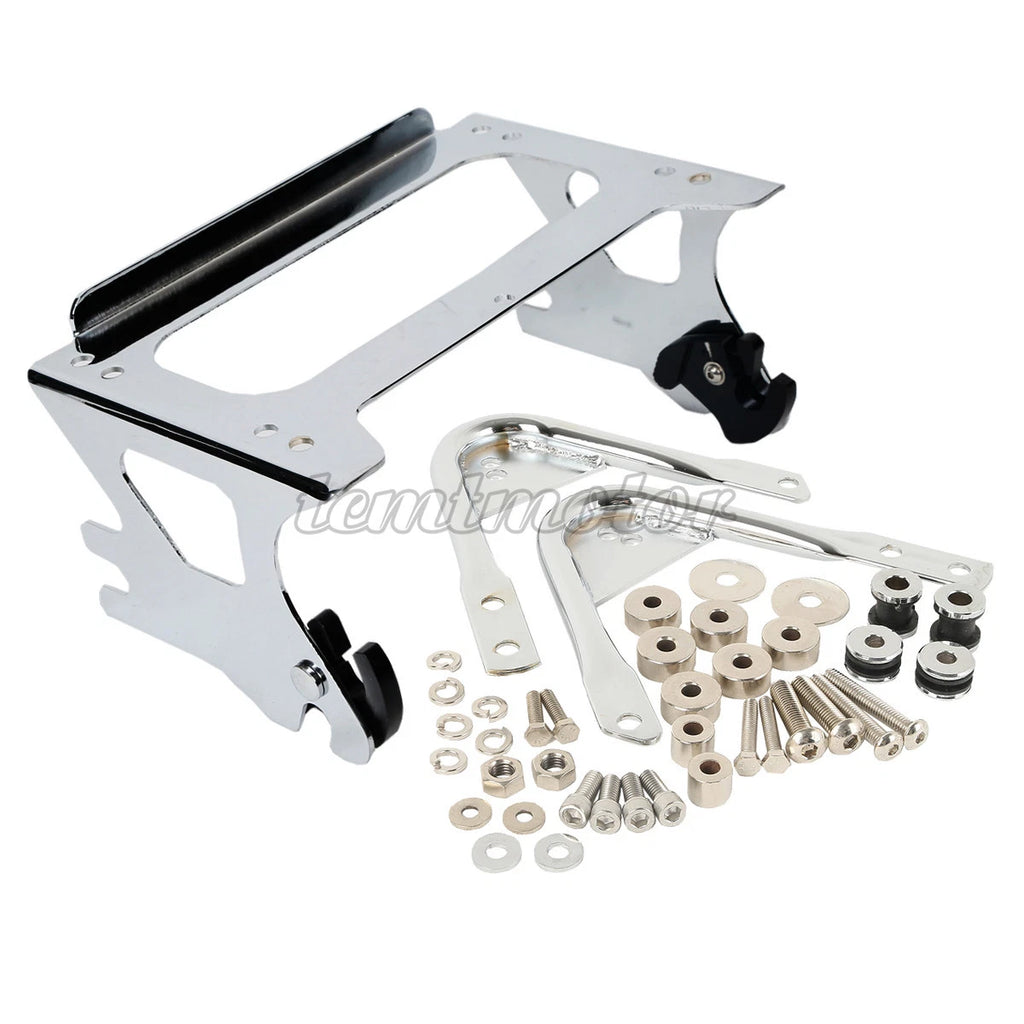 2-Up Pack Luggage Rack & Docking Kits for Harley Touring FLHR FLTR (1997–2008)