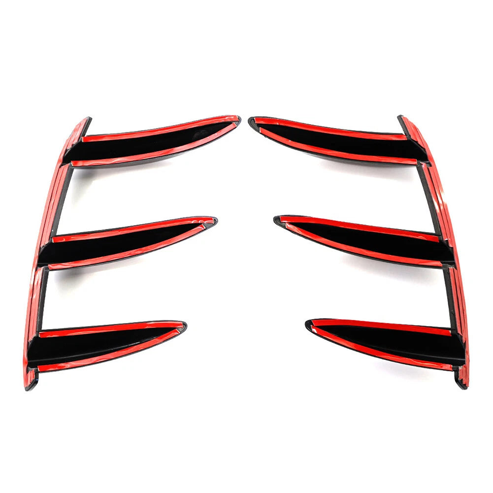 Rear Bumper Spoiler Canard Air Vent for Mercedes Benz W176 A-Class (2013–2018)