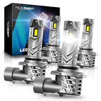 2X NOVSIGHT 9005 9006 LED Headlight Bulbs for Chevy Silverado 1500 (1999–2006)