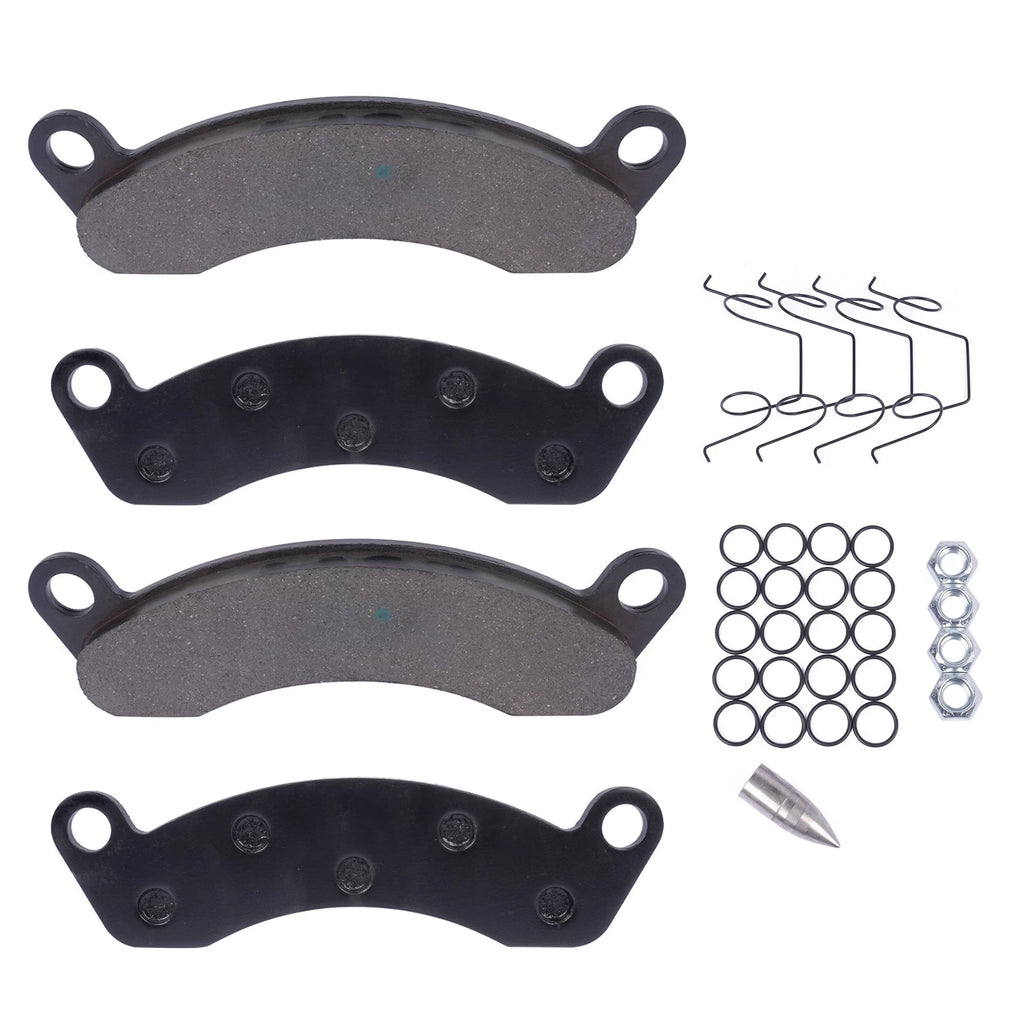 Set of 2 Semi-Metallic Disc Brake Pads for Dexter Trailer Axles (10k 12k)