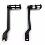 Black Heel Toe Shift Levers w/ Shifter Peg for Harley Trike Tri Glide (2014–2023)