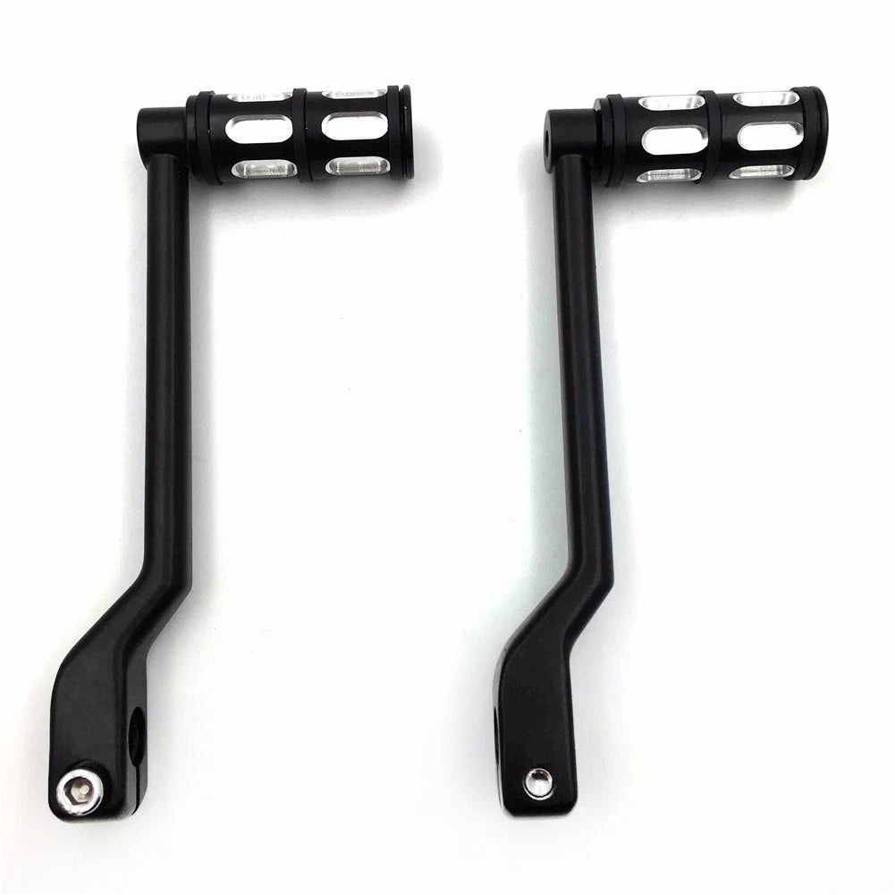 Black Heel Toe Shift Levers w/ Shifter Peg for Harley Trike Tri Glide (2014–2023)