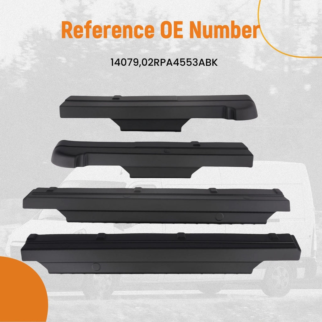 Rocker Panel Protector Guard Covers for Chevy Silverado 1500 (2007–2013)