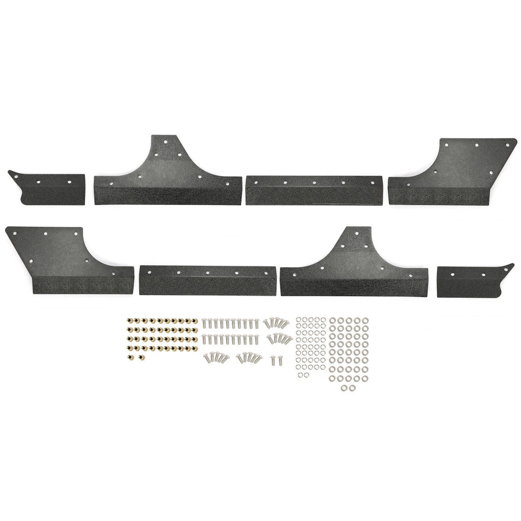 Set of 4 Rocker Guards for Jeep Wrangler JK JKU (2007–2018)