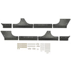 Set of 4 Rocker Guards for Jeep Wrangler JK JKU (2007–2018)
