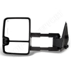 Set of 2 Textured Power Tow Side Mirrors for Chevy GMC (1999–2002)