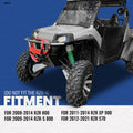 Complete Aluminum Doors Set for Polaris RZR/RZR-S XP 570 800 900 (2008–2021)