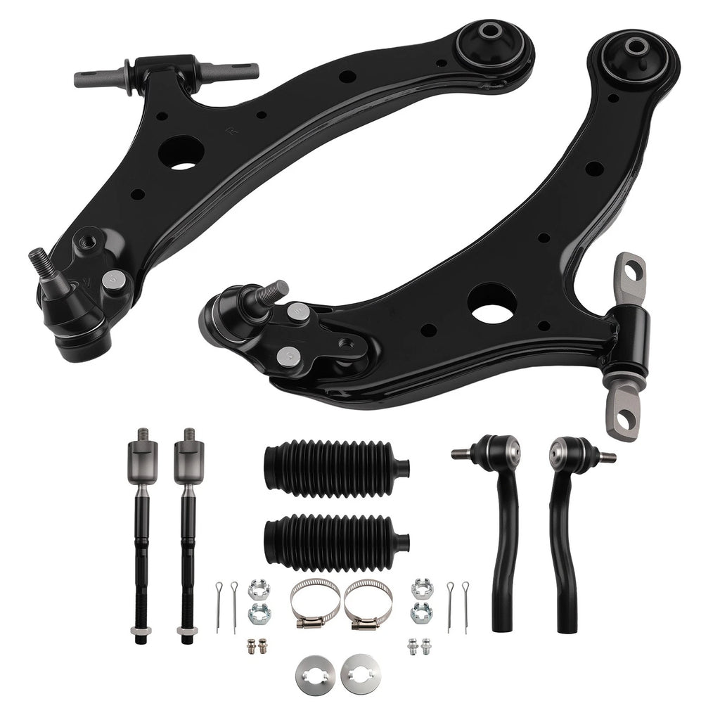 10pc Front Lower Control Arm & Tie Rod End for Camry ES330 (2004–2006)