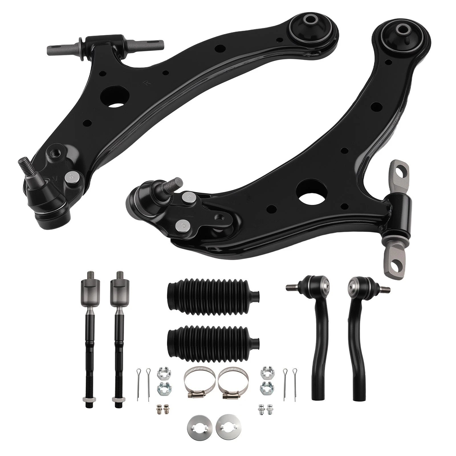 10pc Front Lower Control Arm & Tie Rod End for Camry ES330 (2004–2006)