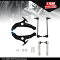 Front Lower Control Arm Ball Joint Tie Rod Sway Bars for Toyota Sienna (2004-2010)