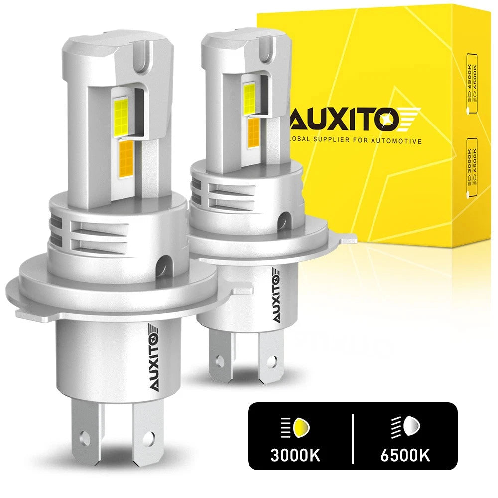 2X H4 LED Headlight Bulbs for Make Model 