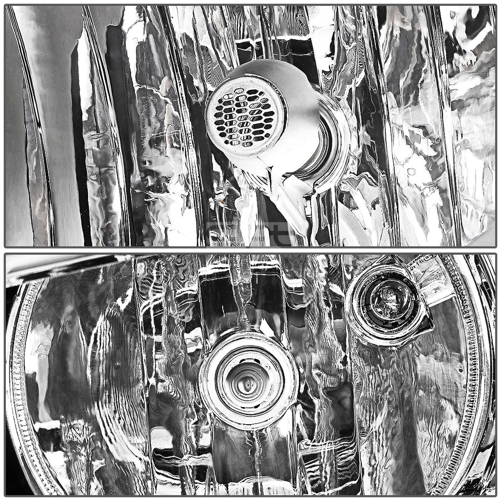 Pair Chrome Housing Amber Corner Headlight/Lamp for VW Jetta Mk6 (2011–2018)