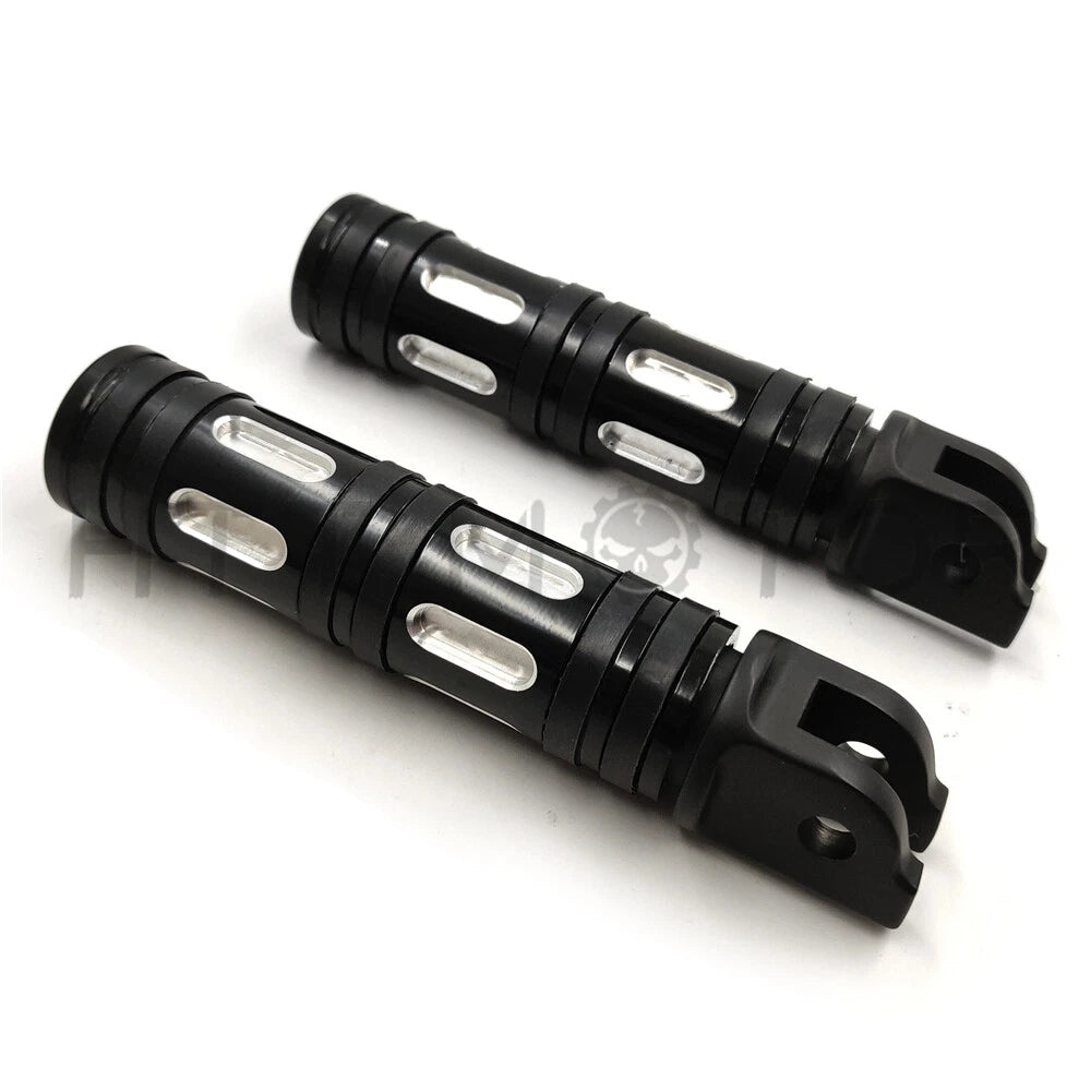 Black Edge Cut Footpegs for Harley Breakout FXBR / FXBRS (2018–2019)