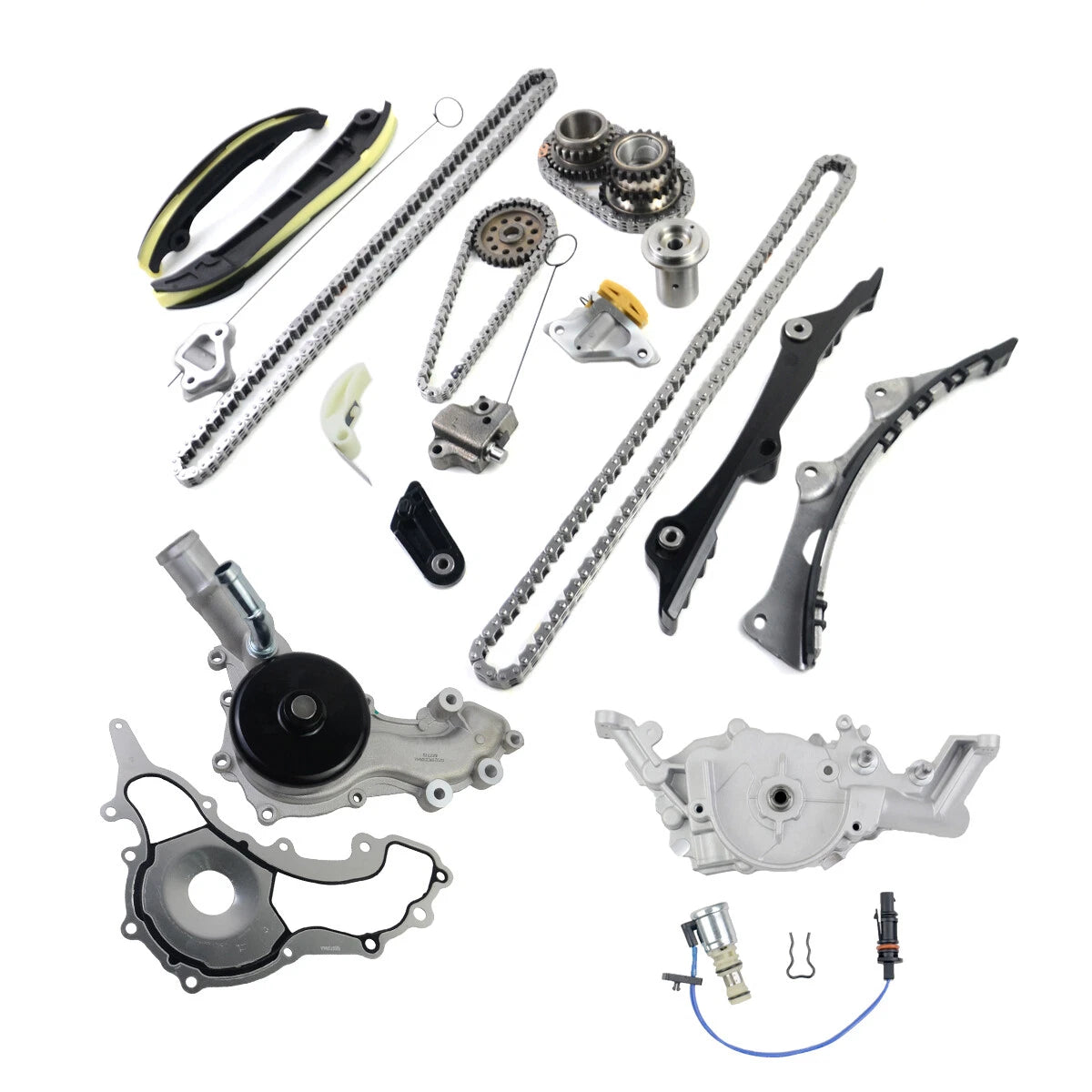Timing Chain Kit with Water Oil Pump for Jeep Dodge Ram Chrysler 200 (2011–2015)