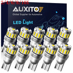 Set of 2 T10 LED License Plate Light Bulbs for Make Model
