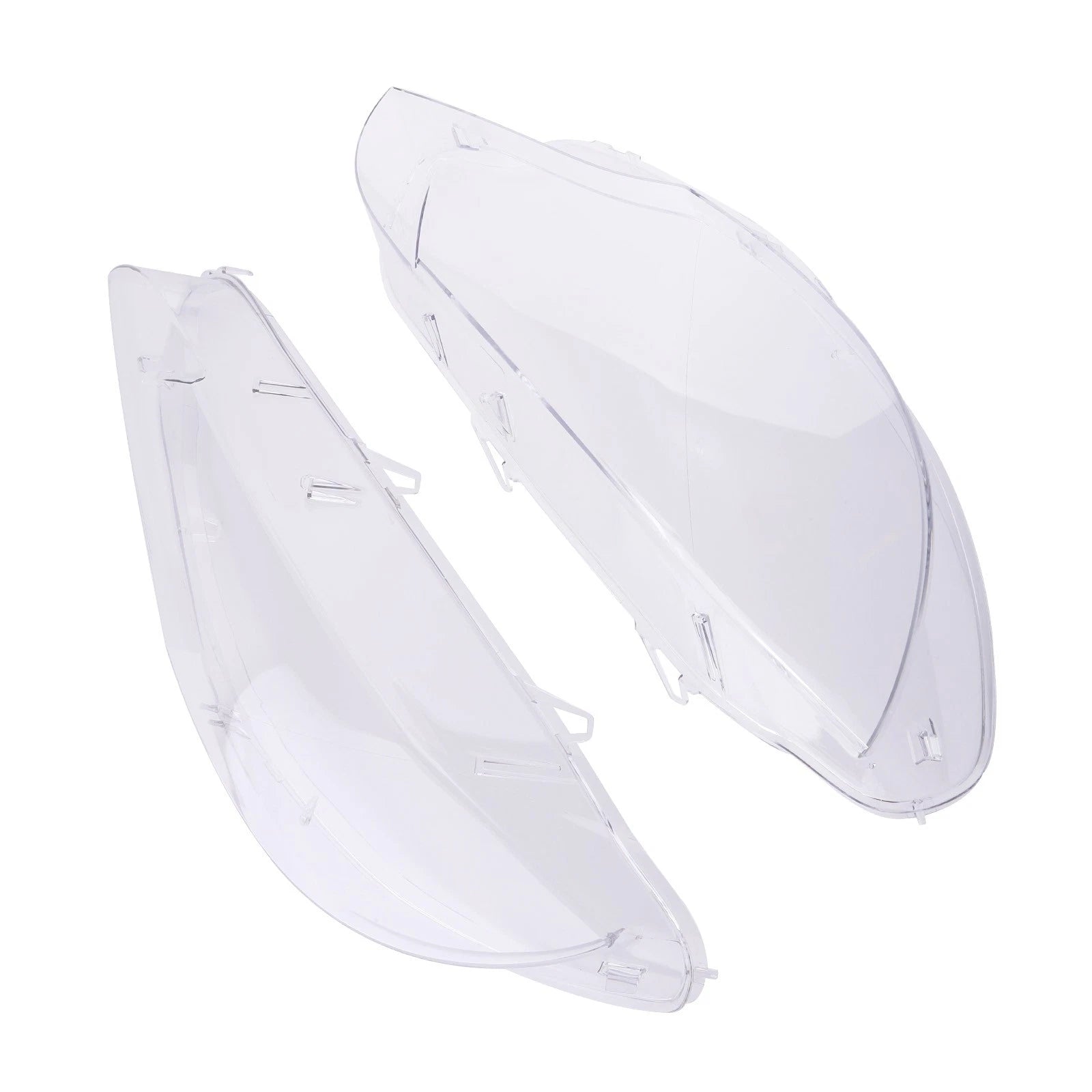 Headlight Lens Covers for BMW X6 (2008-2014) Pair Left+Right