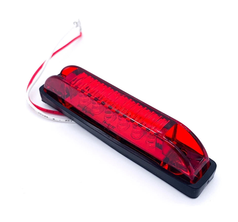 Red LED Clearance Marker Light Replacement for Truck Trailer Car RV (—)