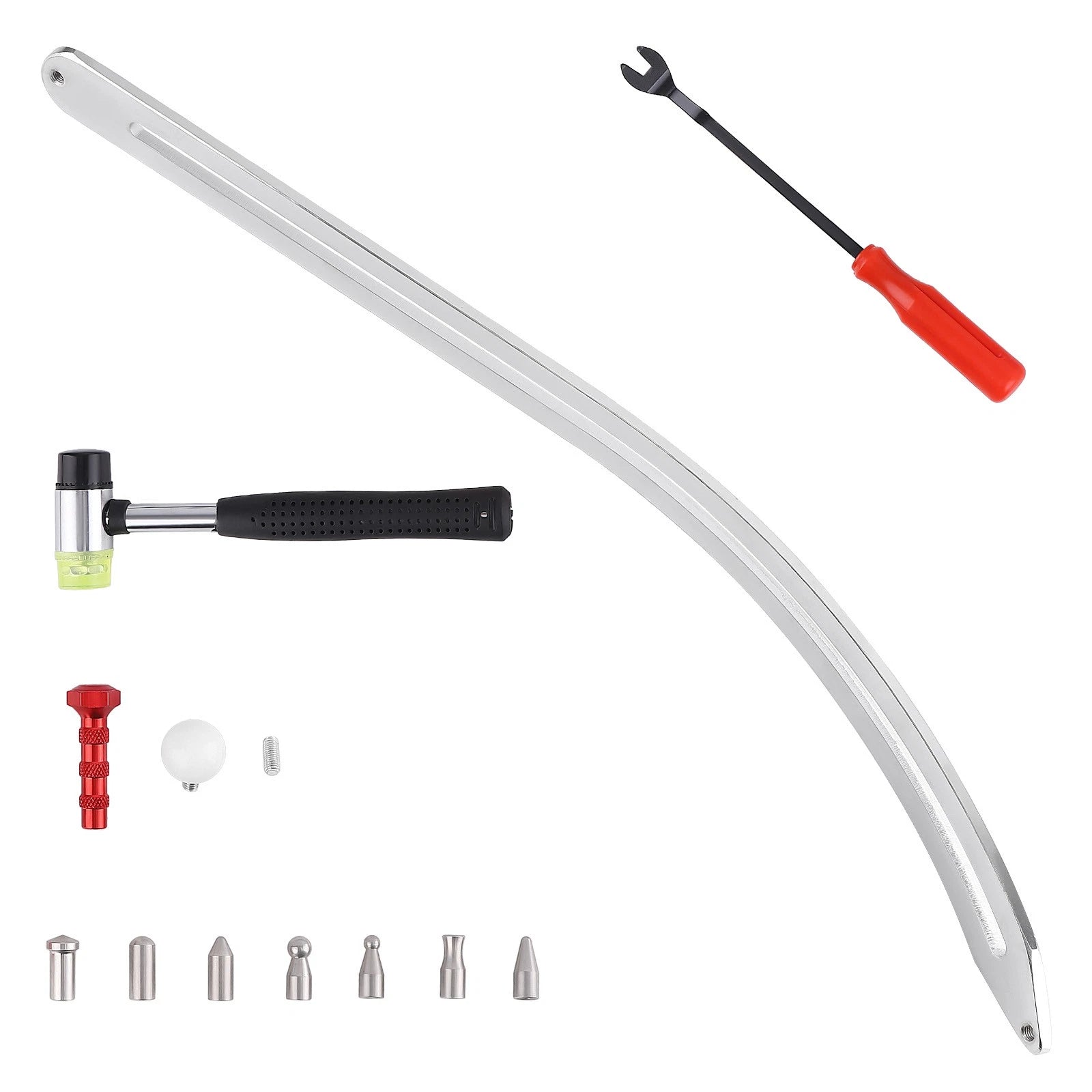 Dent Removal Rods for Universal Automotive Use (Paintless Repair Tool)