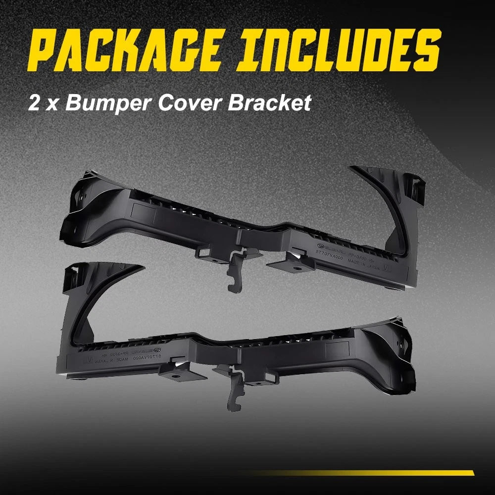 2X Bumper Brackets for Subaru WRX STi (2015–2017) Front Driver & Passenger Side