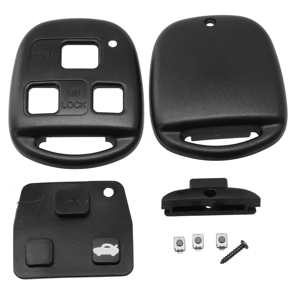 Key Button Pad Shell for Car Remote (3 Button)