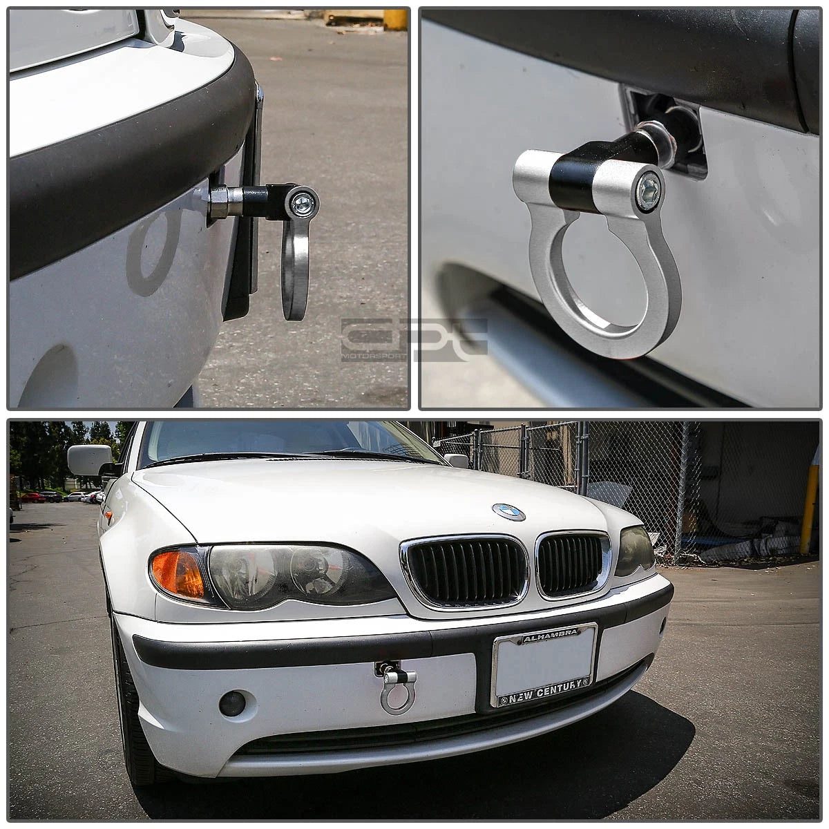 1.88" Aluminum Racing Towing Hook Kit for European Cars (EDM)