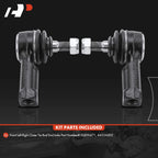 2X Front Outer Tie Rod End for Mitsubishi Outlander (2007-2019) Lancer (2008-2017)