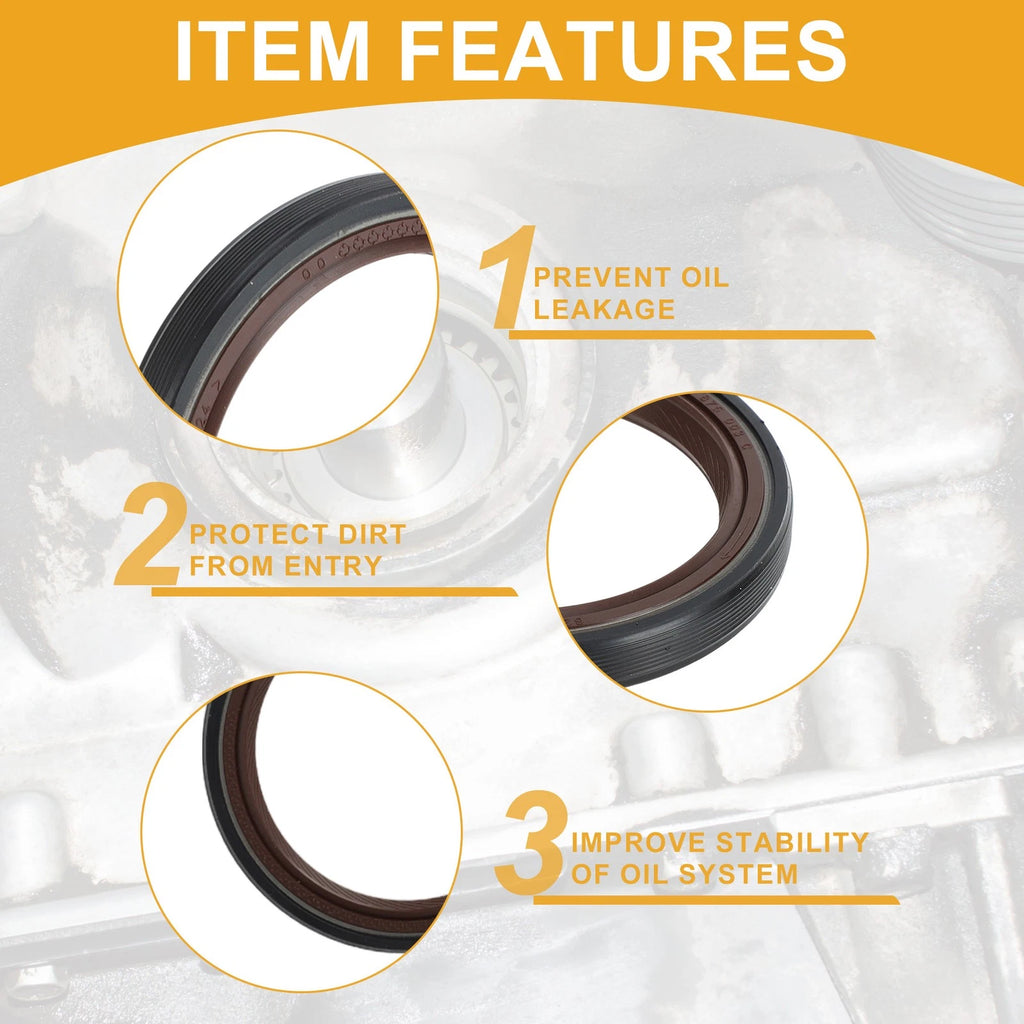 Front Crankshaft Oil Seal for Toyota Avalon Camry (2013–2015) No. 90311-42051