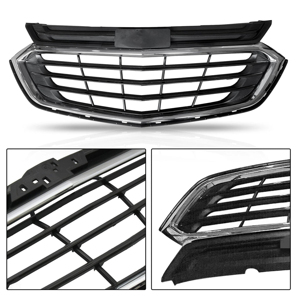 Front Grille for Chevrolet Equinox (2018-2021) Black & Chrome