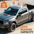 Adjustable Van Roof Ladder Rack for Chevy Ford GMC Express (47'' - 77")