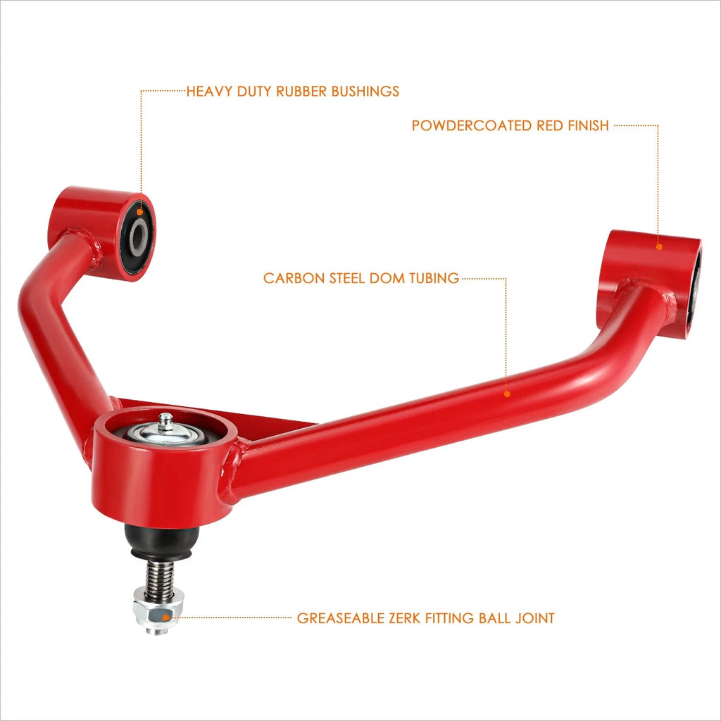 J2 Tubular Lifted Leveling Kit Front Upper Control Arms for Ram 1500 (2019–2024)