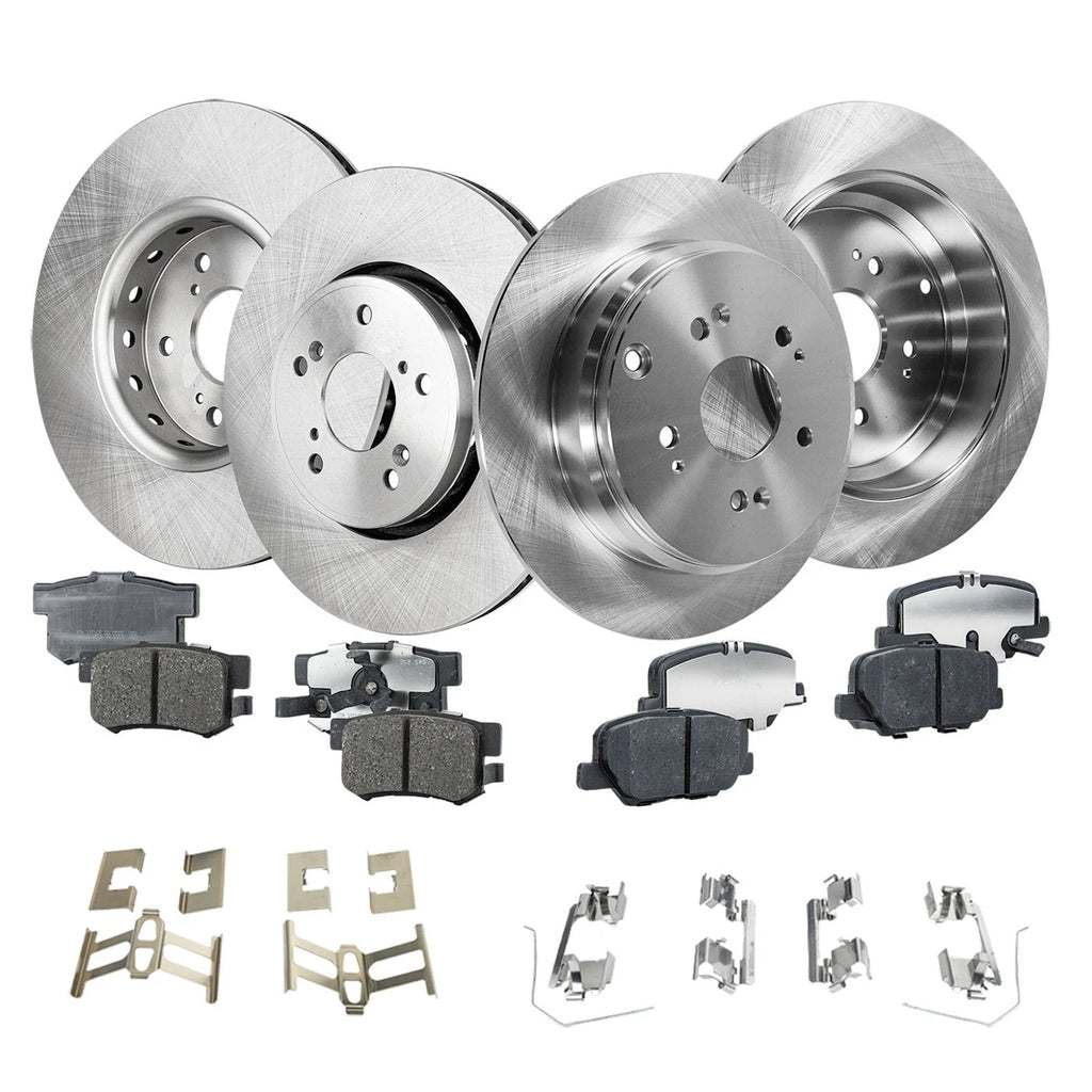 Brake Disc Rotors and Pads Kit for Acura RDX (2017–2018)