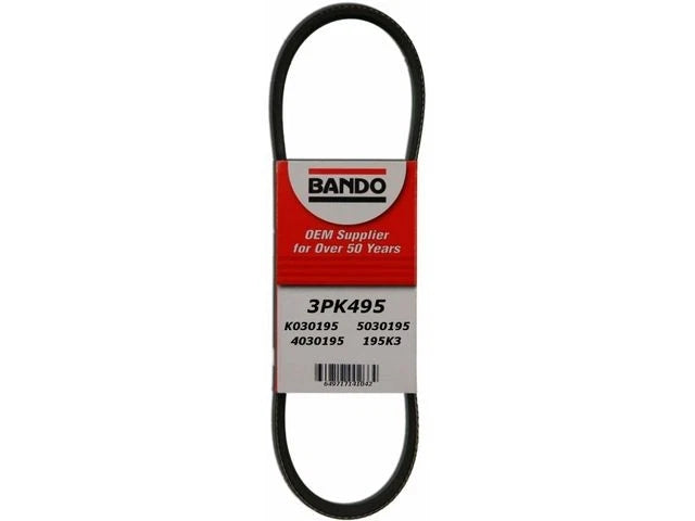 Accessory Drive Belt for Suzuki Sidekick 1996–1998 (1.8L 4 Cyl, GP186QN)