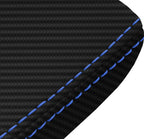Armrest Door Panel Cover for Acura TSX (2004–2008) Carbon Blue Stitch