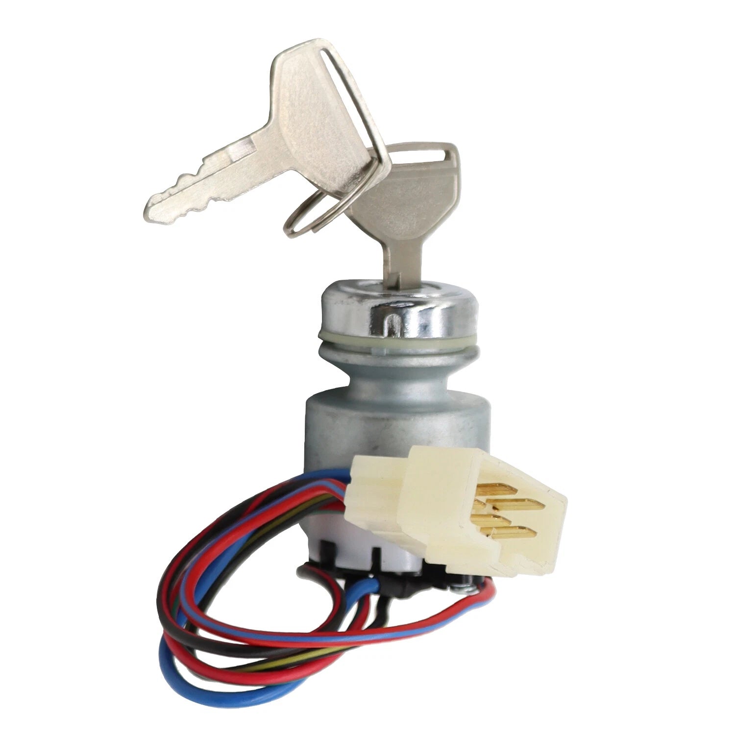 Ignition Starter Switch with Keys for Kioti CK DK DS RX Tractors (T4625-B0100)