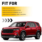 Bumper Trim Set for Honda Pilot (2019–2022) - Black