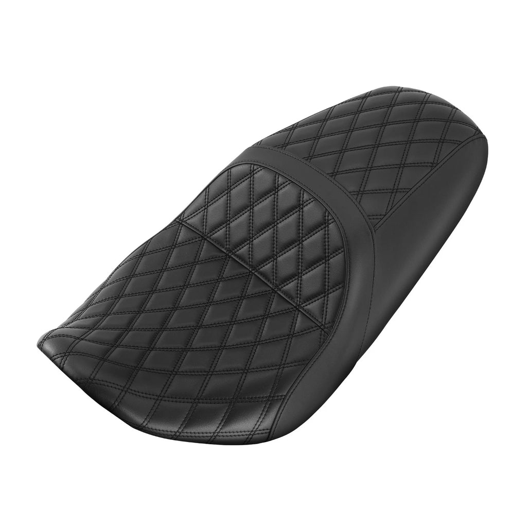 Black One Piece Driver Passenger Seat for Harley CVO Street Glide (2023–2025)