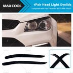 Head Light Eyelid Eyebrow Lid Black for Ford Falcon BA BF XR XR6 XR8 XT (2002–2008)