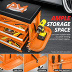 2X Mechanics Roller Seat for Work Cabinet (350lbs Capacity)