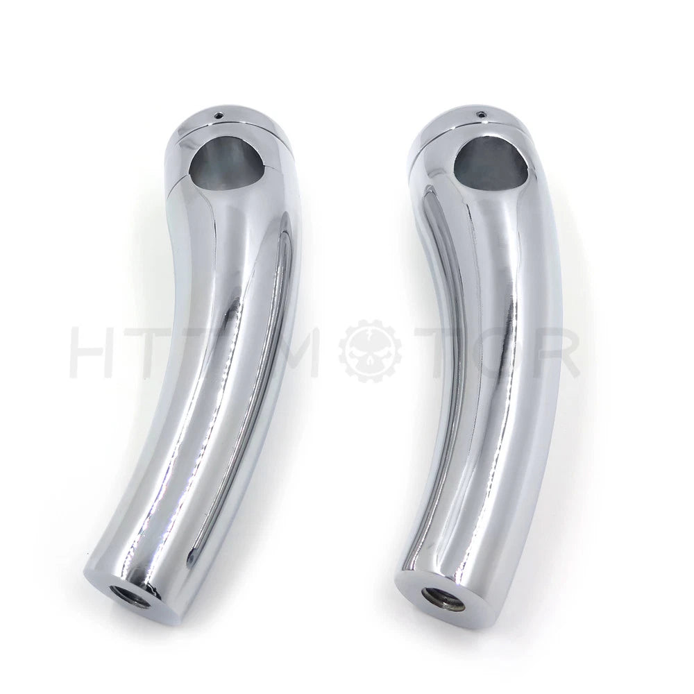1" Handlebar Risers for Kawasaki Honda VTX Yamaha V-Star (Chrome)