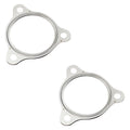2X Exhaust Pipe Flange Gasket Set for A4 Quattro, Macan, Q5