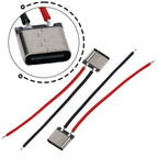 Set of 10 USB 2.0 Female Socket Power Cables for Multiple Devices