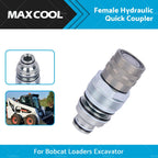 Hydraulic Female Flat Face Quick Coupler for Bobcat (6680018)