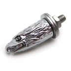 1 PC Chrome Eagle Head Bolts for License Plate Tag Frame