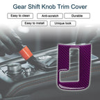 ABS Gear Shift Knob Cover Decal for Subaru Impreza (2012–2014) Purple