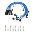 NGK Wire Set & 8 Iridium IX Spark Plugs for Mustang 5.0L V8 (1970)